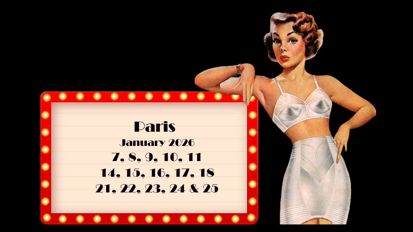 Illustration rétro — dates à venir